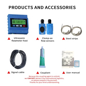 DN50ตัวหนีบท่อน้ำร้อน2นิ้วเครื่องวัดการไหลของน้ำอัลตราโซนิค RS485น้ำมันเชื้อเพลิงดีเซลดิจิตอลเซ็นเซอร์ข้อมูลท่อน้ำมันเชื้อเพลิง - Product Image 6
