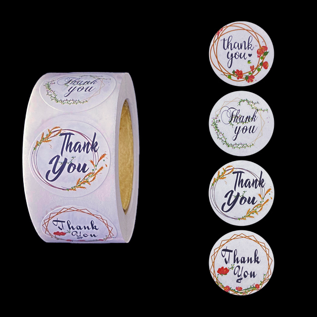 1 pouce, 500 autocollant/Roll_13