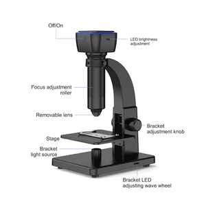 Microscopio Binocular de China para reparación móvil, microscopio Digital metalúrgico Mono para reparación de móviles - Product Image 5