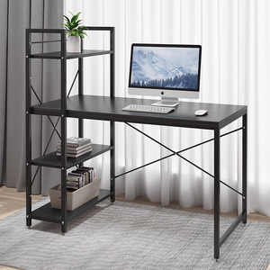 Special Price Home Office <strong>Computer</strong> Desk E-Sports <strong>Table</strong> Multifunction Wood Workstation Study Desk with Multilevel Storage Shelf - Product Image 5