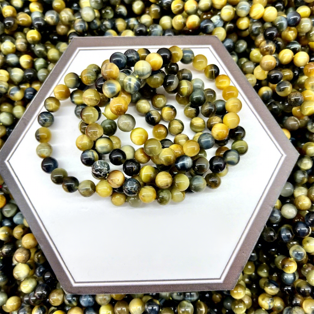 dream blue tiger eye