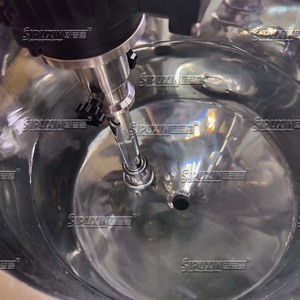 Krem losyon macun emülgatör laboratuvar mikser için yüksek kaliteli SPX hareketli çelik homojenleştirici yüksek viskoziteli kozmetik şampuan - Product Image 3