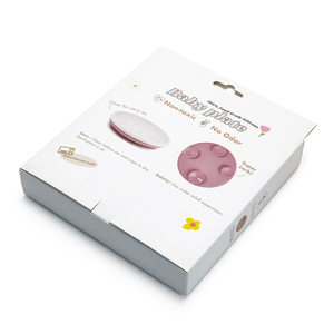 Caja de exhibición colgante cosmética de papel de arte personalizada para negocios y compras con ventana de plástico de PVC - Product Image 6