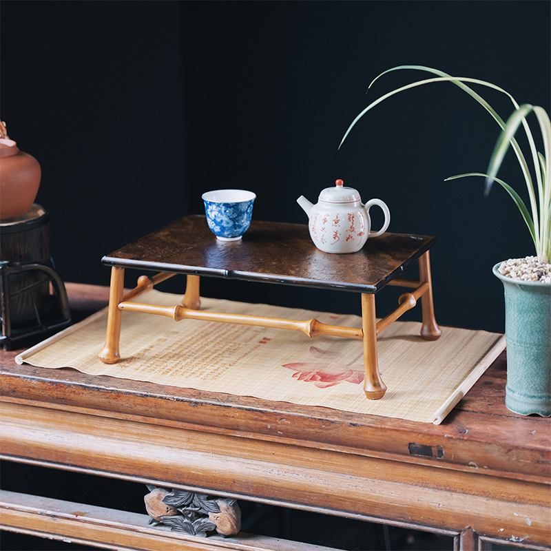 Petite table à thé Qiongzhu Rock