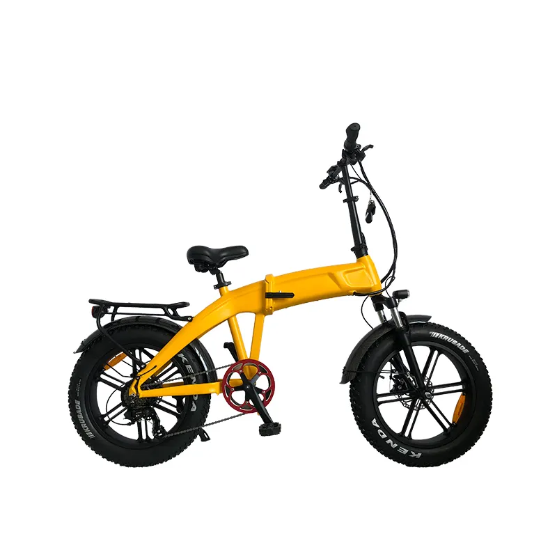 אופני עפר חשמליים 48V למבוגרים 500W קוצץ מתקפל שמן 20 אינץ' אופני אלקטרוני שמן