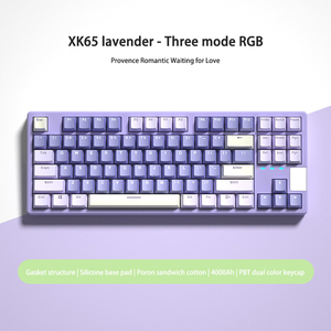 Wired Mechanical <strong>Keyboard</strong> Customized RGB Light PBT Keycap Hot Plug GASKET Structure Game <strong>Keyboard</strong> - Product Image 5