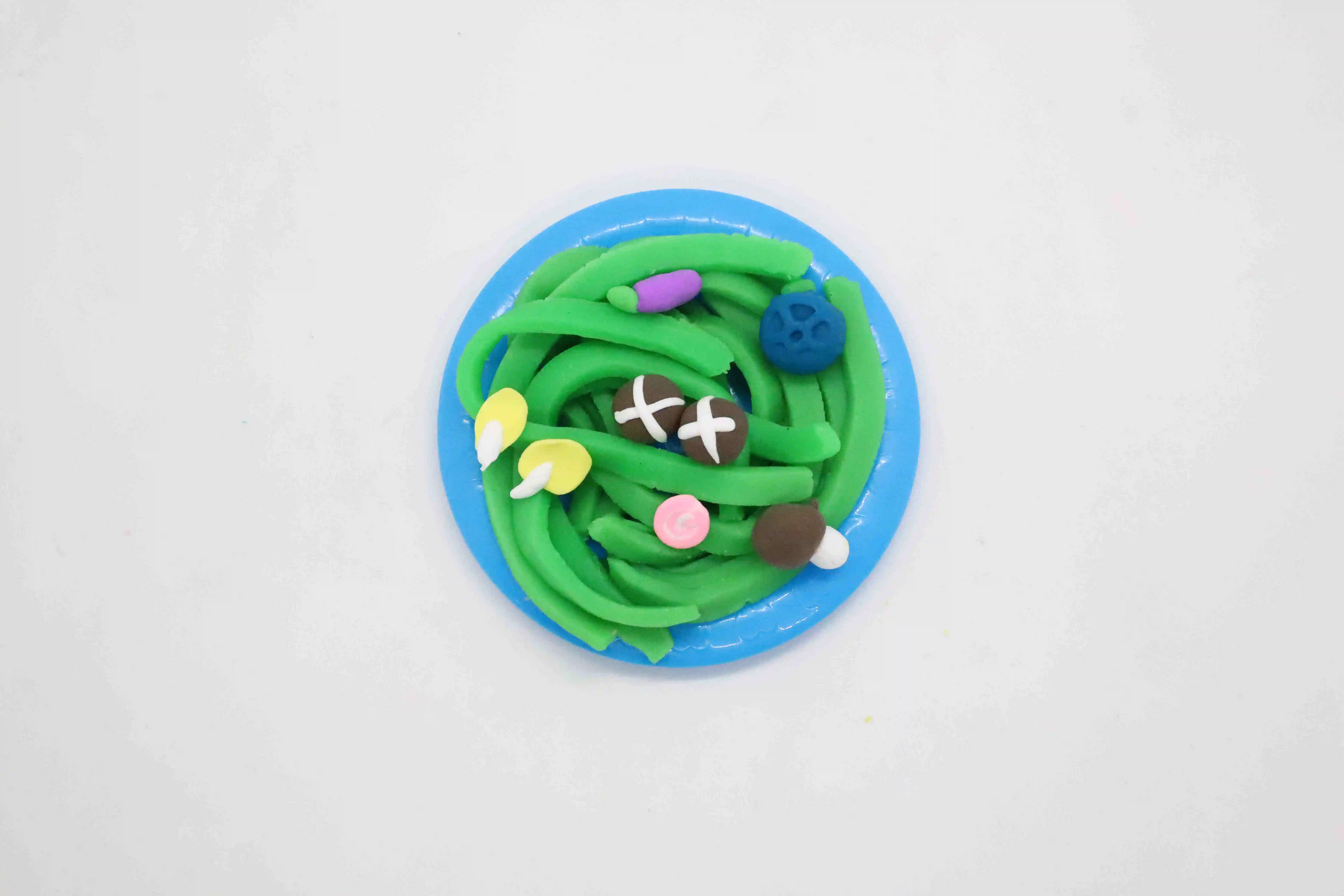 New Design Colourful Magnetic Roller Magic Play Dough Extruder Shape Organic Bulk Play Dough Set Kids Clay
