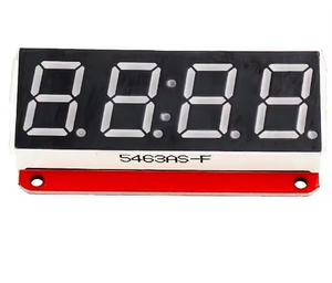 4-stelliges 7-Segment-LED-Anzeigenröhren-Dezimal-7-Segmente HT16K33 I2C-Clock-Doppelpunktmodul Für Arduinos
