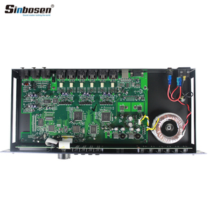 Digital de audio dsp Procesador 2 entrada 6 salida D-260 señal LED ecualizador karaoke ktv procesador de sistema - Product Image 6