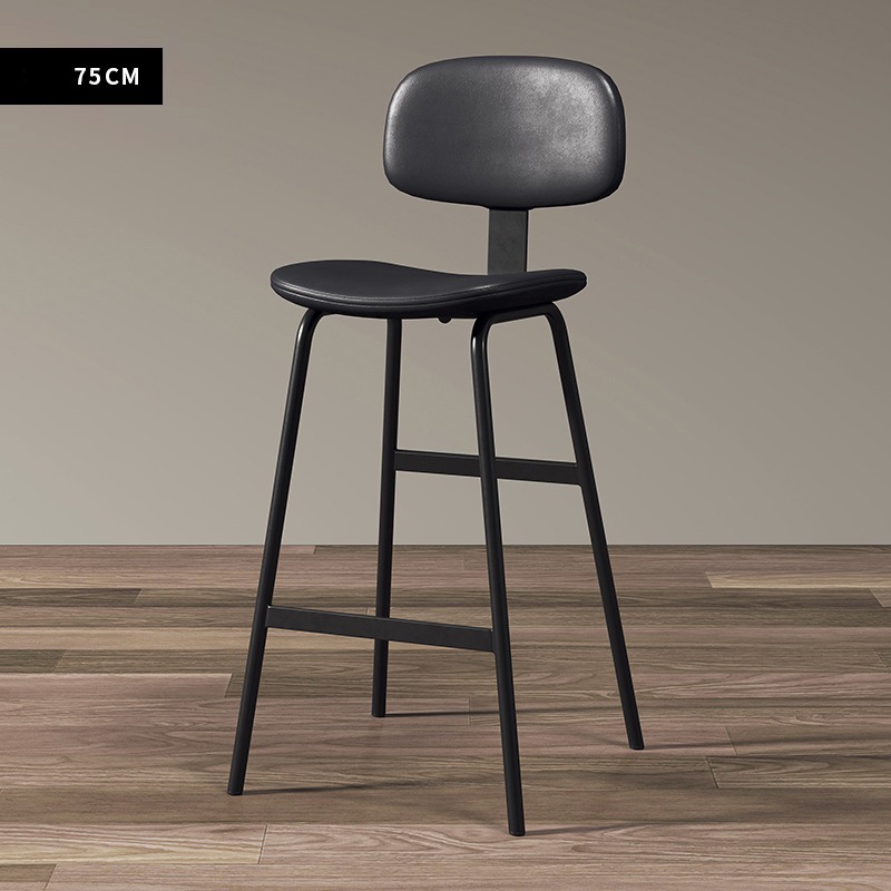 Height 75CM -20-002 Black+Black Frame