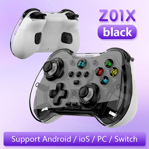 Controlador de juego transparente para Android IOS, Hall Rocker Hall, gatillo, interruptor somatosensorial, volante de juego, llave trasera de dirección para mejor - Product Image 6
