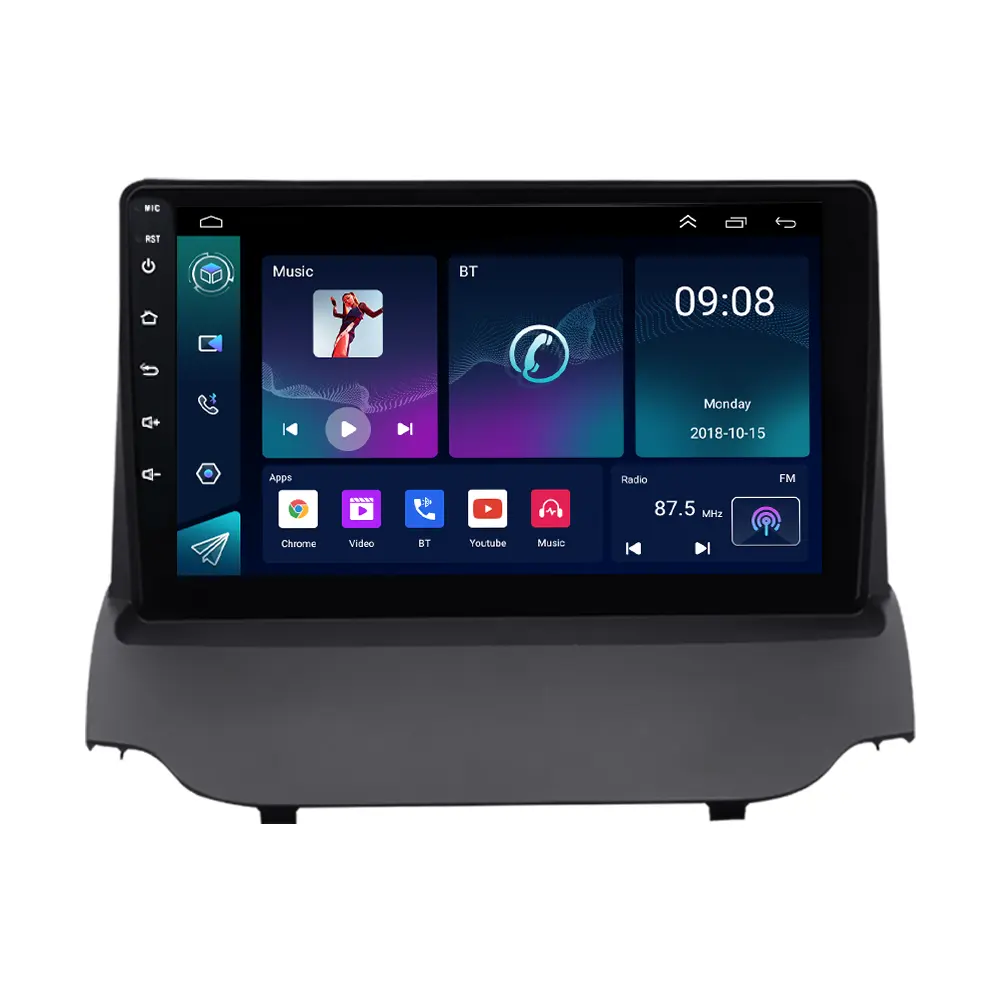 Android 13 Lecteur DVD voiture Radio GPS Navigation Multimédia Audio pour Ford Ecosport 2013 2014 2015 2016 2017