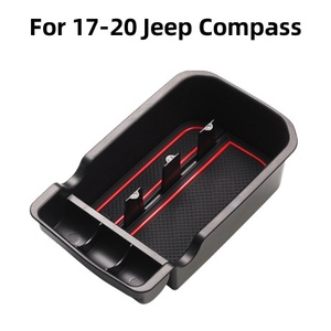 Car <strong>Armrest</strong> Box Storage Modification Central Decoration Storage Box for 17-20 <strong>Jeep</strong> Compass - Product Image 6