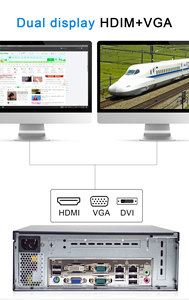 HVAEIPC S21 Mini PC Intel Core I3 I5 I7 con 2 * LAN 2 * COM 8 * USB para maquinaria Industrial sin ventilador Host de computadora de escritorio de gama alta - Product Image 4