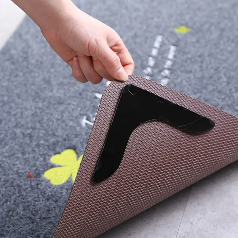 Custom Size Anti-Slip Rug Gripper Adhesive Felt Furniture Pads Sticky Furniture Flooring Rug Grippers