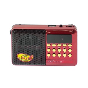 JOC-011BT太阳能音箱扬声器10W USB便携式无线柱扬声器防水支持tf卡调频收音机辅助输入 - Product Image 1