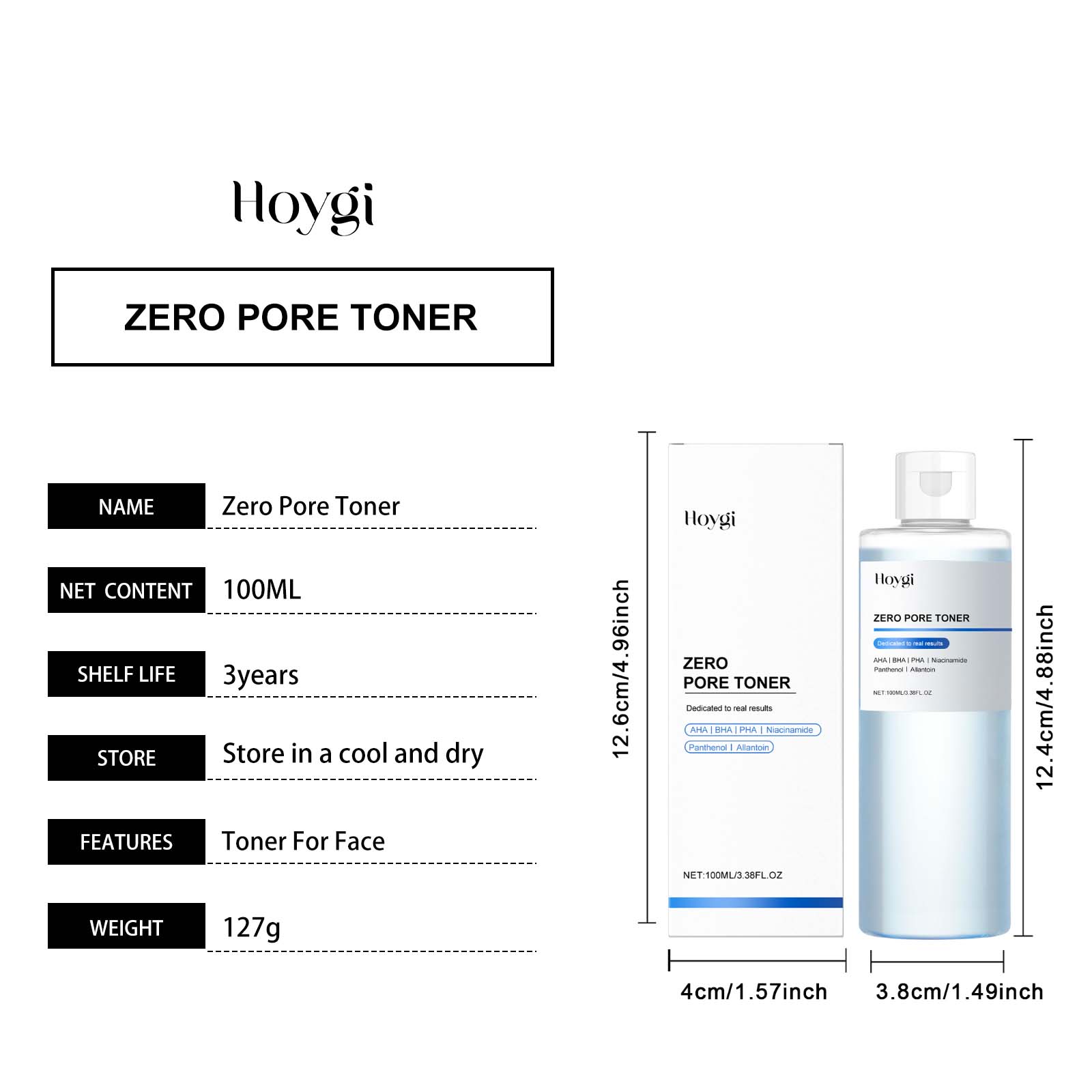 Zero Pore Toner