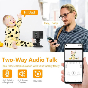 Wistino <strong>3MP</strong> 4g SIM Card Mini <strong>Cameras</strong> Motion Detection Alarm Push Indoor Home Small Baby Monitor Camera - Product Image 5