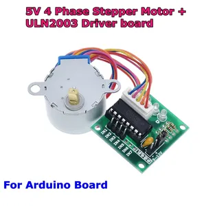 28BYJ-48-5V 4-Phasen-Schrittmotor mit ULN2003-Treiberplatine Kompatibel mit Arduino für einfache Integration