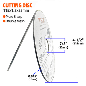 Metal Cutting <strong>Disc</strong> 115/1/22.2 T41 Cutting <strong>Disc</strong> 115 Bf Black Double Net Shanghai Cutting Steel <strong>Disc</strong> with Free Sample - Product Image 3