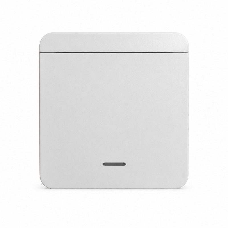 White 1 gang switch