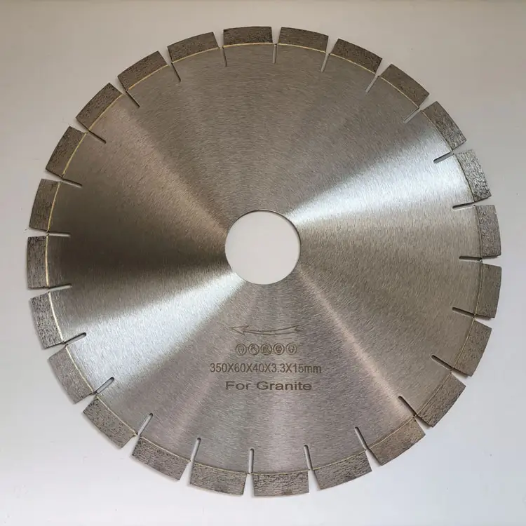 Cortador de granito para disco, herramienta silenciosa circular de 350mm, puente de 14 pulgadas, cuchilla de sierra de diamante para corte de granito