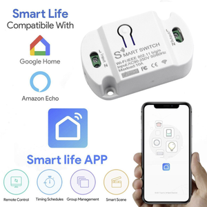 Uya WiFi Smart Switch APP Controller Wireless Timer interruttore universale Smart Life lavoro con interruttore luce LED accessori Alexa - Product Image 3