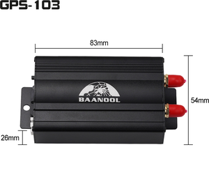 Coban 103A Vehículo GPS Tracker Antena externa con seguimiento de teléfono móvil + Software de aplicación + Sistema de seguimiento de servidor Web - Product Image 5