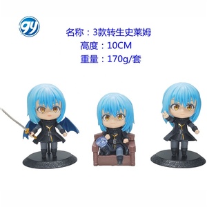 ชุดอนิเมะ milim nava 3ชิ้น/1ชุดชุดฉันได้กลับชาติมาเกิดเป็นตุ๊กตาพีวีซีน่ารักโมเดลของเล่นเด็ก - Product Image 2