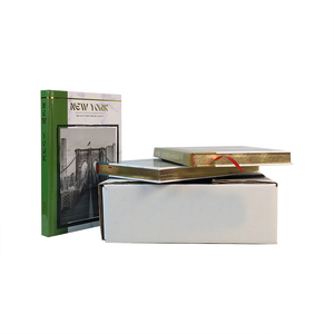 Özel boş beyaz kabartma dekor kitap sahte tasarımcı manyetik şehir tema dekoratif kitap hediye için set - Product Image 6