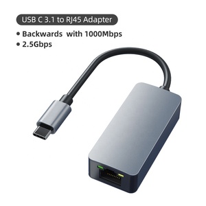 2500mbps 2.5g Usb tip C Rj45 Ethernet ağ için Thunderbolt 3 Macbook M1 iPad Pro Lan kartı dönüştürücü - Product Image 5