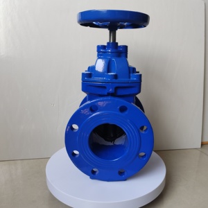 วาล์วประตู GGG50 PN10แบบหน้าแปลน Z45X PN16ชนิดอ่อนวาล์วประตูเหล็กดัดแบบแมนนวลวาล์วประตูล้อเดียว WCB - Product Image 4