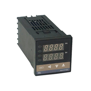 Free Shipping RKC REX-C100 Digital <strong>PID</strong> <strong>Temperature</strong> <strong>Controller</strong> Relay <strong>Output</strong> 48*48 k Type with Range 0-400 Degrees Celsius 50Hz - Product Image 2