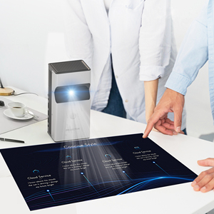White Board Hand <strong>Control</strong> Touch Full HD 1080P Interactive Android Smart UST <strong>DLP</strong> Mini Projector - Product Image 1