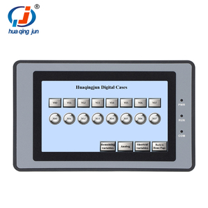 Huaqingjun 4.3 "TFT LCD หน้าจอสัมผัส Ethernet RS485 LAN DC10-30V สื่อสาร232 mbus HMI สำหรับ PLC - Product Image 2