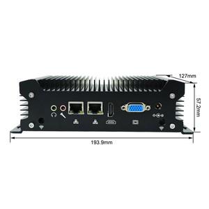 Fanless Industrial Mini Pc With 13Th Gen I5 1335U I7 1255U With R232 Win10/11 Pro VGA HD <strong>Embedded</strong> Mini <strong>Computer</strong> - Product Image 6