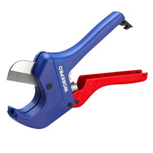 WORKPRO Industrial Grade 42MM Pipe <strong>Cutter</strong> Ratcheting Fast DIY Pipe Cutting Tool High Pipe Capacity for Industrial Use OEM - Product Image 1