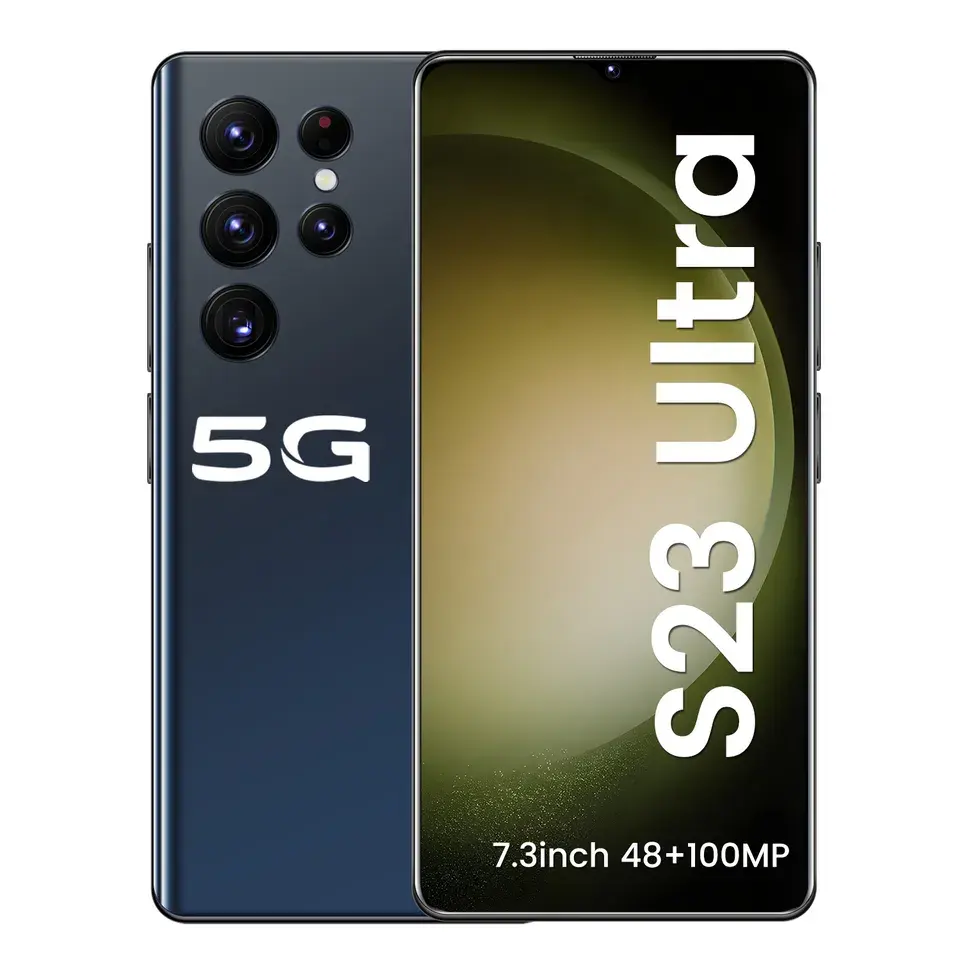 Versione globale svendita calda s23 ultra reale 4g 5g telefoni cellulari sbloccati in fabbrica android s23