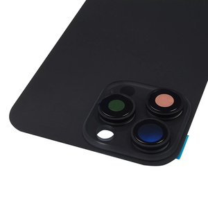 酒吧设计NFC柔性无线充电相机镜头苹果手机外壳，适用于iPhone 16Pro/16Pro最大后玻璃外壳 - Product Image 4