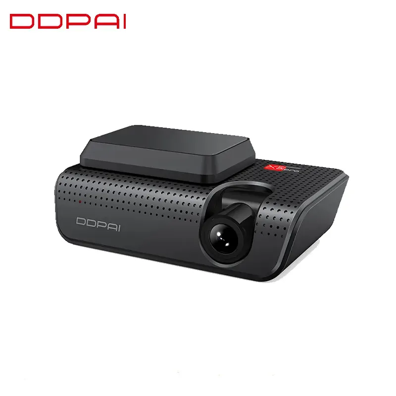 DDPAI X5ProダッシュカムデュアルカーカメラレコーダーソニーIMX4154K 2160PGPSトラッキング360回転WifiDVR24Hパーキングプロテクター