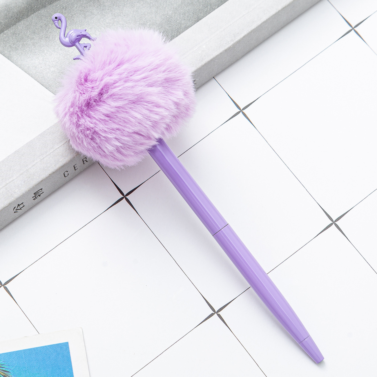 Candy purple flamingo