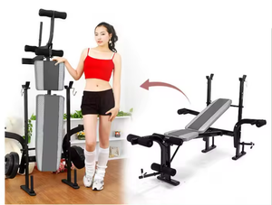 スクワットラック付きSP調整可能重量ベンチコンボベンチプレスベンチラック傾斜下降トレーニング能力 - Product Image 6