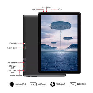 Tablet Android Tablet da 10 pollici con tastiera Mouse 4gb Ram 64gb Rom/128gb Android 10.0 Dual Sim 4g 8mp fotocamera 8000mah Tablet PC