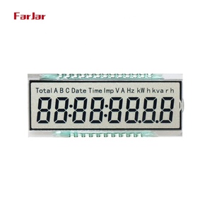 Piccola fabbrica Mini Custom OEM TN STN HTN VA FSTN riflettente 2 3 4 8 cifre 7 segmento schermo LCD misuratore di energia Gas acqua - Product Image 3