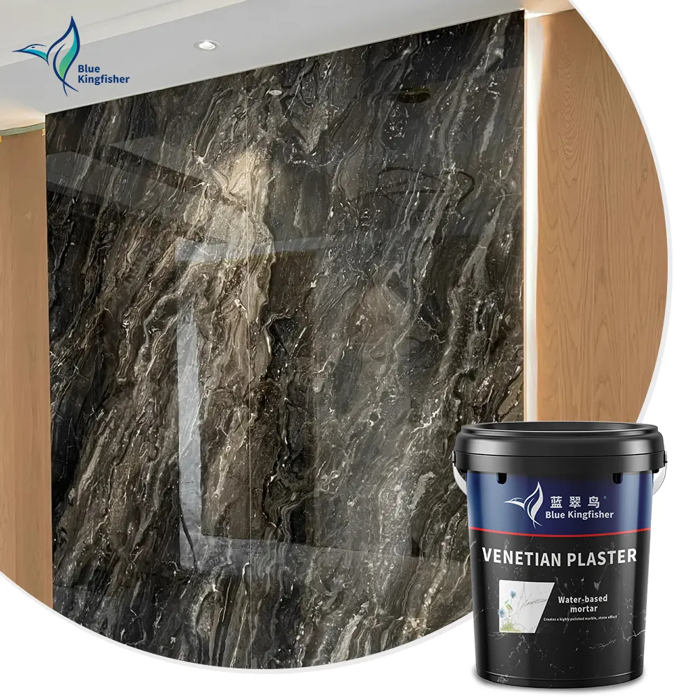 Cung cấp chất lượng cao sạch tường formaldehyde miễn phí chức năng sơn tường nội thất cho nhà sơn phủ thạch cao Venetian