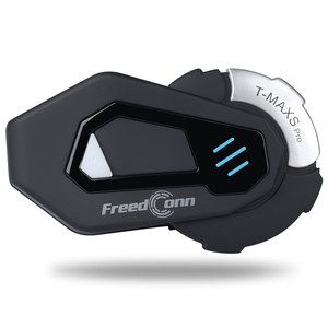 FreedConn-auriculares inalámbricos T-MAX S Pro para casco de motocicleta, intercomunicador completo e impermeable, con Bluetooth - Product Image 2
