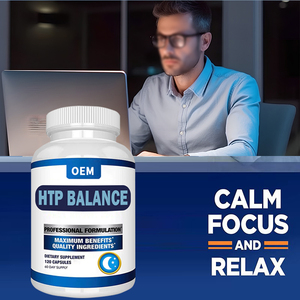 Zuverlässige vegane Healthcare Supplement Bio 5HTP Kapseln mit Kalzium für die Stimmung der Gehirn funktion und die Unterstützung des tiefen Schlafes - Product Image 4