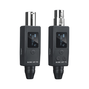 Professional Dynamic <strong>Microphone</strong> UHF Wireless XLR Mic Adapter <strong>Audio</strong> Transmitter Metal Plastic Material Dynamic Wired Wireless - Product Image 1