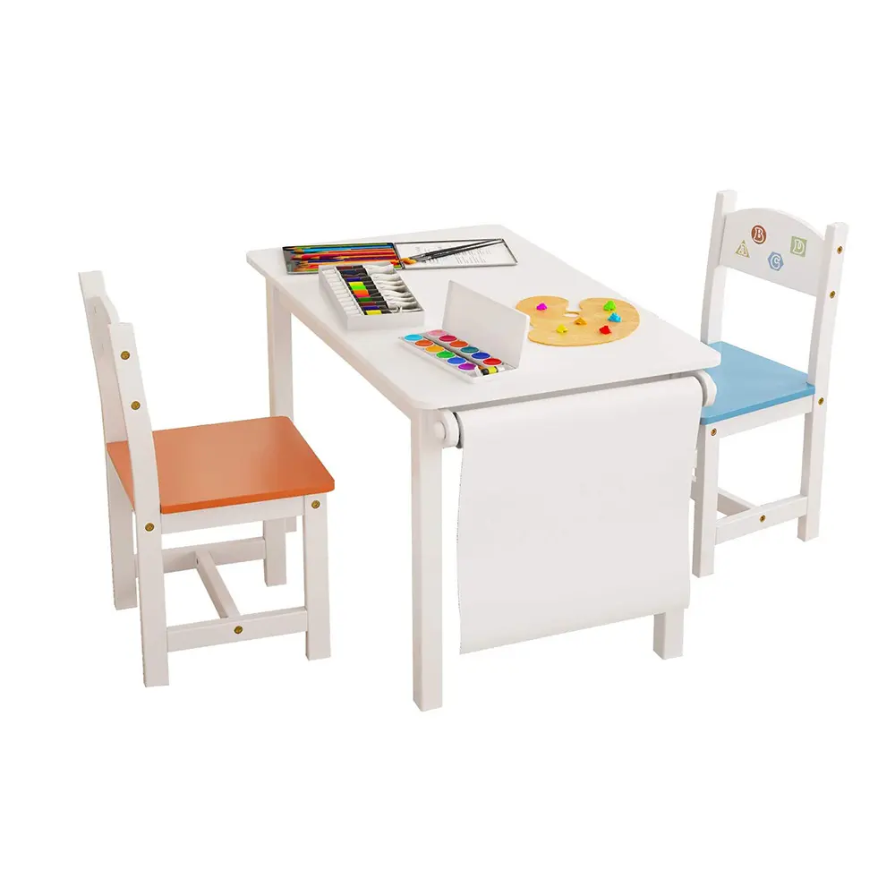 A buon mercato Piccolo Personalizzato In Legno Mobili In Legno Set di Natura Del Ragazzo Del Bambino Dei Bambini Dei Bambini Studio Gioco Tavoli E Sedie