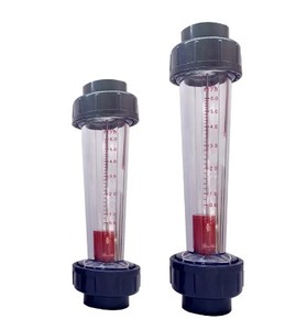 Caudalímetro de rotor SHLLJ tubo de vidrio redondo tipo flotador LZM25G LPM caudalímetro de agua líquida - Product Image 6